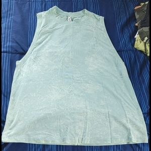 Cloudy wash artic green all yours tank size 4 Lulu
